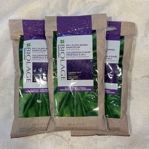 Biolage Plant-Based Haircolor Vegan Formula: Elderberry Violet x3